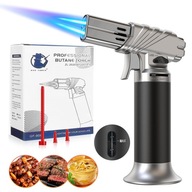 Palnik Gazowy Bunsena do Flambere Potraw Kuchenny Podwójny Płomień