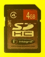 SDHC 4 GB >> I N T E G R A L
