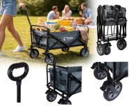 Wózek składany Froyak ogrodowy transportowy uniwersalny duzy 88x82x105