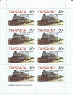 Arkusz znaczków -Tanzania wyprzedaż kolekcji /34/