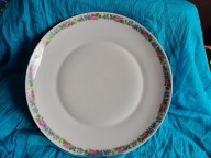 Chodzież patera 32 cm dekor róże PRL l. 70-80.