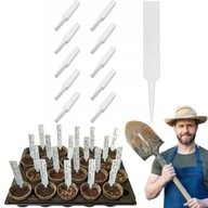 ETYKIETY DO ROŚLIN TABLICZKI OGRODOWE ZNACZNIKI DO SADZONEK 10 SZT BIAŁE