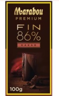 PREMIUM MARABOU FIN - KAKAO 86% - 100g - czekolada SZWEDZKA