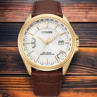 Pasek do zegarka Citizen CB0253-19A 23 mm zapięcie motylkowe brązowy
