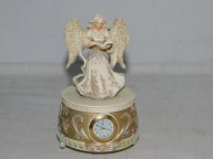 STARA PORCELANOWA POZYTYWKA Z ANIOŁEM