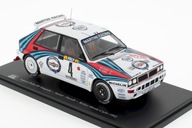 LANCIA DELTA HF INTEGRALE 1:24 Hachette WRC 1992 Didier Auriol Monte Carlo