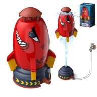 Zraszacz zewnętrzny Zabawki dla dzieci Zraszacz Rocket Water żółta rakieta