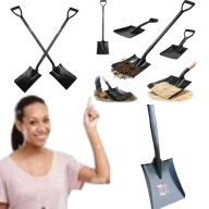 ŁOPATA SZUFLA OGRODOWA PIASKOWA UNIWERSALNA STALOWA SOLIDNA LEKKA WYGODNA