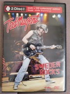 TED NUGENT SWEDEN ROCKS CD + DVD