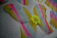 PRZEBRANIE NA KARNAWAŁ KOSTIUM STRÓJ CZARODZIEJKA WRÓŻKA KOMPLET 2 SZTUKI