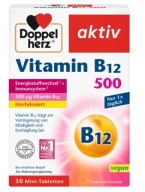 DOPPELHERZ AKTIV Witamina B12 500 30 tabletek