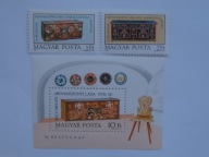 Węgry - Dzień znaczka 1981- Mi. 3505-06+ bl.151 **