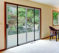 WochiTV Magnetyczna moskitiera na drzwi 190x222cm Ochrona przed owadami