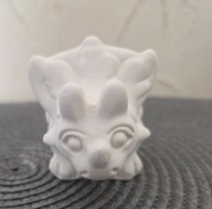 figurka 3d dinozaur Styrakozaur biały do malowania