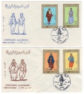 FDC Znaczki Algieria 1975 folklor stroje ludowe