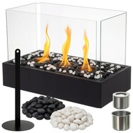 BIOKOMINEK WOLNOSTOJĄCY DO DOMU BEZDYMNY BIO KOMIN NA BIOETANOL KAMYKI EKO