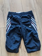 Adidas Spodnie S młodzieżowe spodenki 3/4 climalite 158 pas78