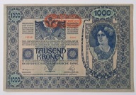 Banknot Austro - Węgry 1000 Koron 1902 rok /2866