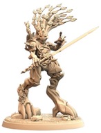 Verdant Treeman Dryad Driada Drzewiec Wojownik E RPG Druk3D