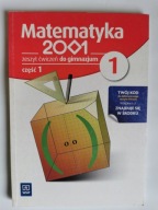 Matematyka 2001 1 zeszyt ćwiczeń część 1 - Krystyna Knap