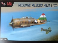 MS Model 051 samolot REGGIANE RE.2000 HEJA I