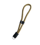 Pasek do aparatu bawełna nadgarstkowy żółto-brązowy