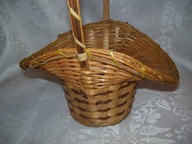 KOSZYK RATANOWY, WIELKANOCNY, OSŁONKA NA DONICZKĘ