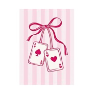 Plakat „Lucky Aces” – Urok i Styl