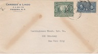 Maria Curie-Skłodowska - Panama wydanie 1939 - list z obiegu pocztowego