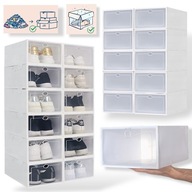 Zestaw organizerów na buty 10 szt praktyczna i oszczędna organizacja