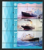 Fi 5165-67 Polskie Transatlantyki -pasek + tytuł emisji 2021