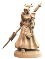 Oriental Lancer Wojowniczka Pinup C D&D RPG Druk 3D NSFW