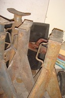 STOJAKI DO SAMOCHODU PODPORA SŁUP REGULOWANE 4 STOPNIE 4 SZTUKI KOMPLET