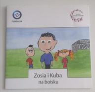 Zosia i Kuba na boisku cegiełka dla Jasia