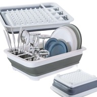 Ociekacz (suszarka) SKŁADANA SUSZARKA DO NACZYŃ OCIEKACZ D2 30 cm x 36 zlew