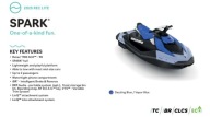 Skuter wodny Sea Doo spark 2 up Convenience Package Blue 2025