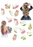 CUKROWY OPŁATEK NA TORT WYDRUK KOMUNIA ŚWIĘTA ZŁOTY KIELICH IHS dekoracja