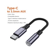 Przejściówka TOOCKI USB-C do AUX Jack 3.5mm Podłącz Słuchawki do Smartfona