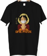 Anime Luffy One Piece męska koszulka manga prezent