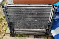 BMW 320d e90/e91 120d e87/e88 N47 - Komplet chłodnic, wentylator