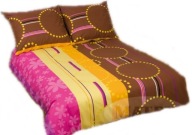 pościel z satyny 160x200 + 2x70x80 zamek S DS4B M-x