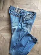 Spodnie męskie 3XL Biaggini miękki jeans bawełna pas106