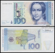 BNA - NIEMCY RFN 100 Marek 1996 GS 6384103 Y2 # P46 # XF+