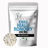 Forest Vitamin Kwas Hialuronowy 60kaps SKÓRA WŁOSY PAZNOKCIE JAKOŚĆ CZYSTY