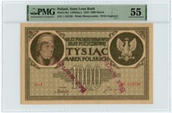 1000 marek polskich 1919 PMG 55