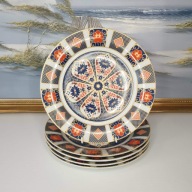 Royal Crown Derby| Imari | talerz obiadowy 27 cm | England