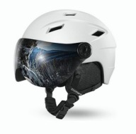Odoland kask narciarski snowboardowy z wizjerem biały rozmiar S 52-55 cm