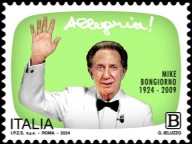 Włochy 2024 Znaczek 4642 ** telewizja aktor