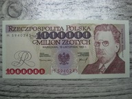 BANKNOT RP 1 MILION 1000000 ZŁOTYCH 1993 R REYMONT