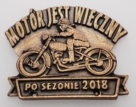 Znaczek, odznaka, blacha zlotowa, motocyklowa No.2237
